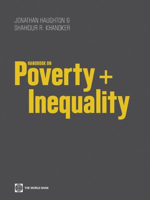 cover image of Handbook on Poverty + Inequality